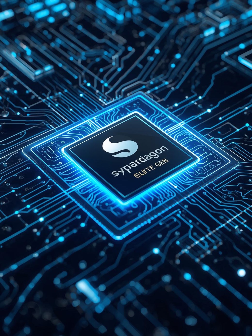 Conceito do processador Snapdragon 8 Elite Gen 5