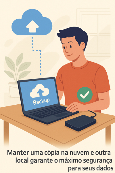 Backup em nuvem e local