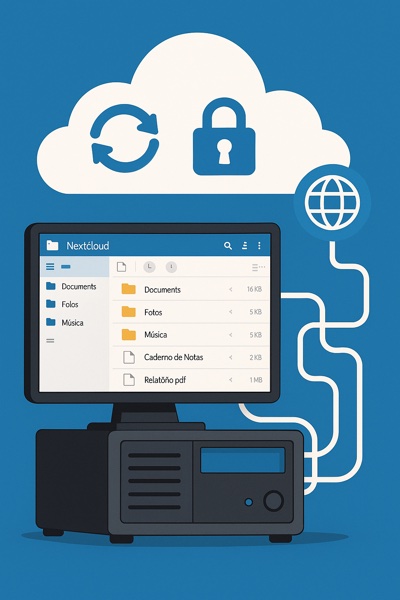 Servidor Linux com Nextcloud instalado