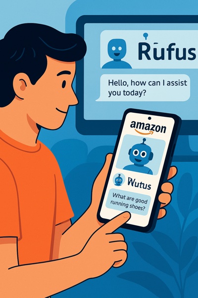 Funcionamento do Rufus AI Amazon