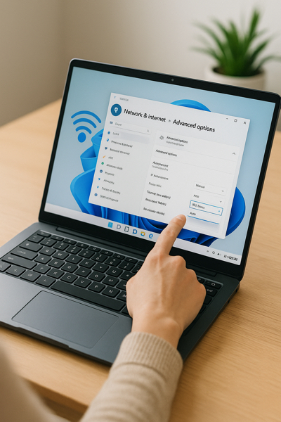 Windows com conexão acelerada