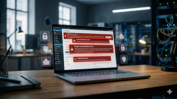 Vulnerabilidades críticas no WordPress