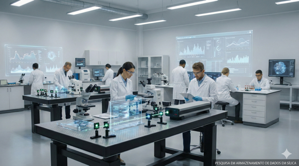 Laboratório de pesquisa em armazenamento de dados