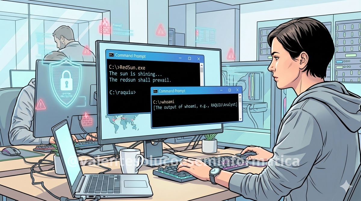Exploit sendo utilizado em sistema Windows